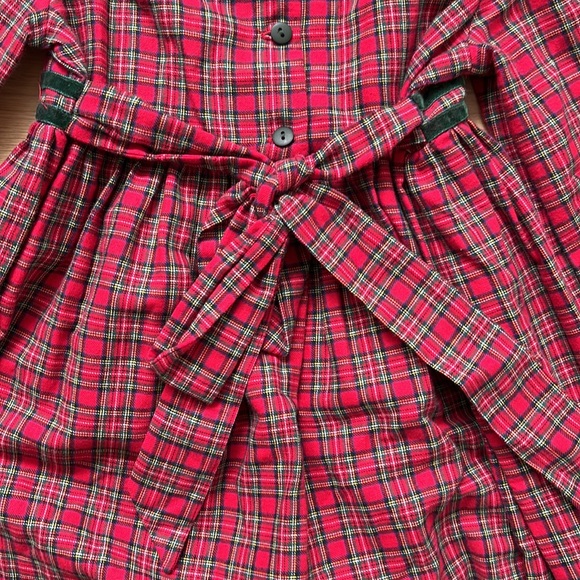 Vintage Christmas Plaid Therese Dress Size 4 - Picture 10 of 10